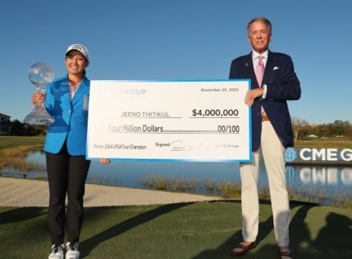 Thailand's Thitikul wins CME Group championship and biggest payout in women's golf history