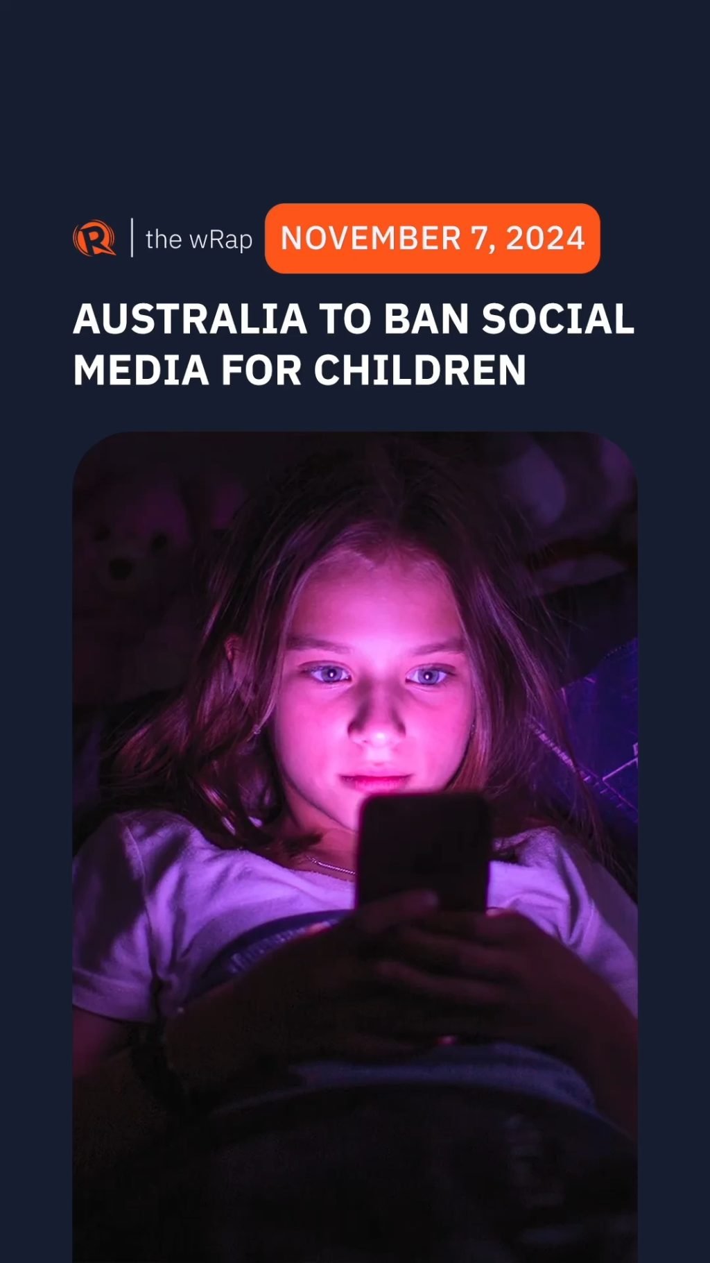 The Australian government is set to legislate a ban on social media for children under 16, in what it calls a world-leading package of measures that c