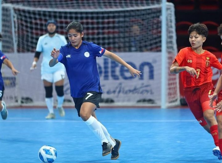 The Philippines, nicknamed the Pinay5, forges a draw against visiting Myanmar at the start of the country’s hosting of the ASEAN Women’s Futsal Champi