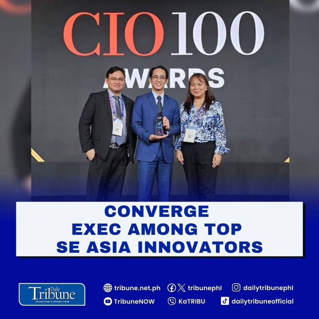 The award reflects the leading position Converge takes among technology companies not just in the Philippines but in the region.