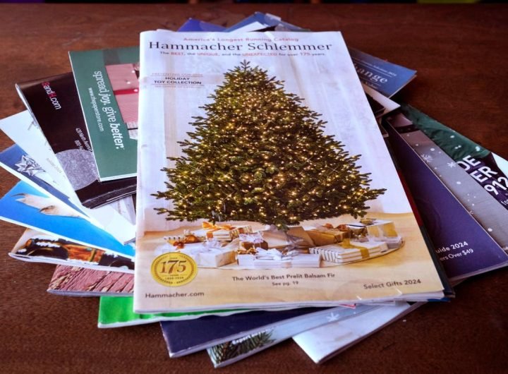 The reason your favorite holiday catalogs are smaller this year