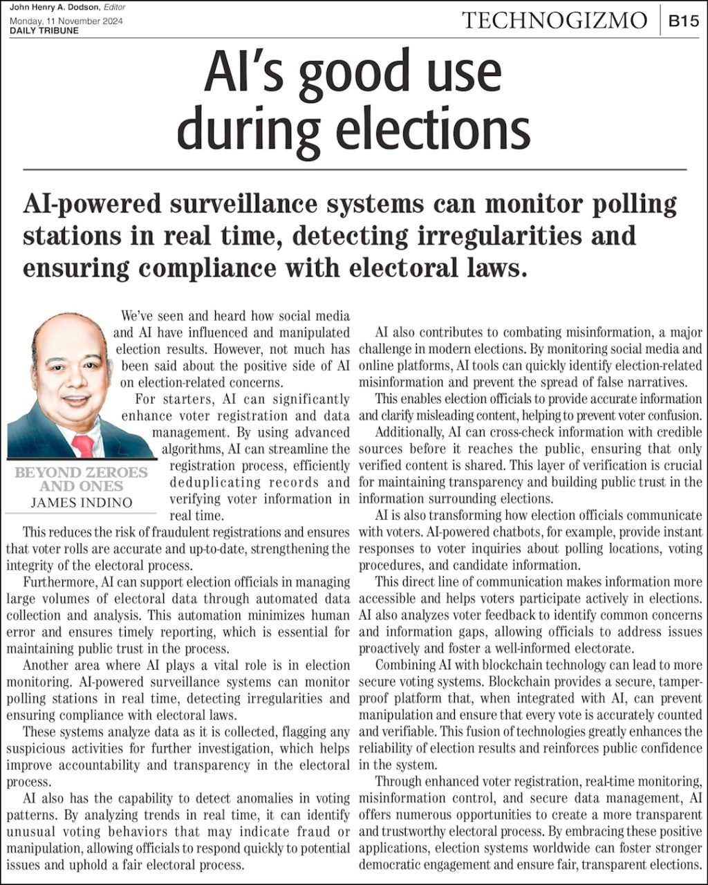 This reduces the risk of fraudulent registrations and ensures that voter rolls are accurate and up-to-date, strengthening the integrity of the elector