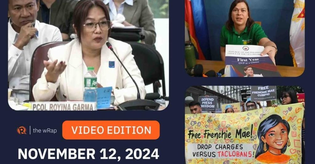 Today's headlines: Royina Garma, Sara Duterte & Imee Marcos, Frenchie Mae Cumpio