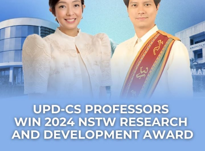 Two scientists from the University of the Philippines-Diliman College of Science have been honored with the 2024 NSTW (National Science and Technology