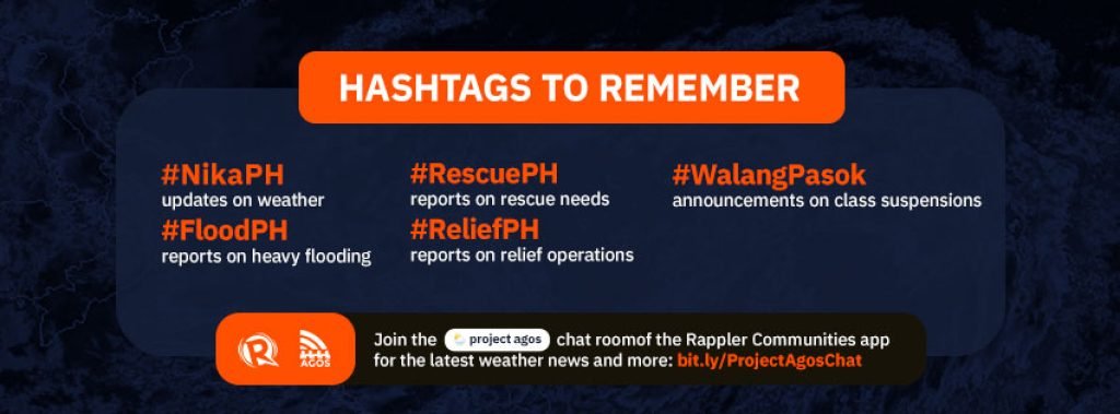 Typhoon Nika (Toraji), the Philippines’ 14th tropical cyclone for 2024, is threatening Luzon. Here are hashtags to remember for #NikaPH. Stay alert an