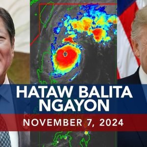 UNTV: Hataw Balita Ngayon | November 07, 2024