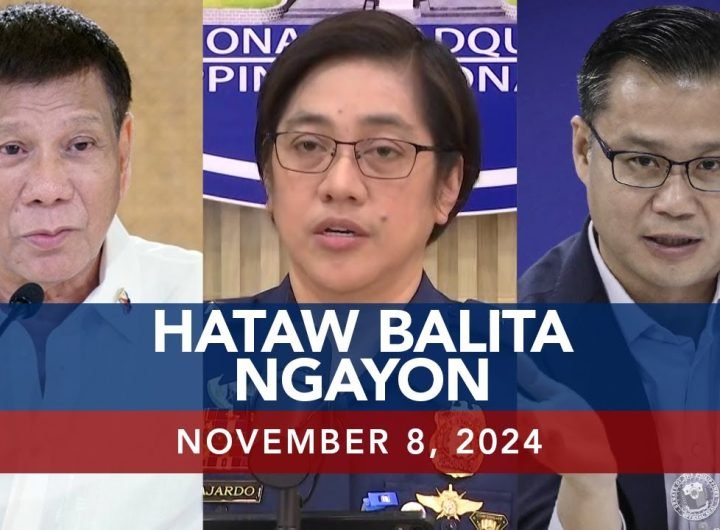 UNTV: Hataw Balita Ngayon | November 08, 2024