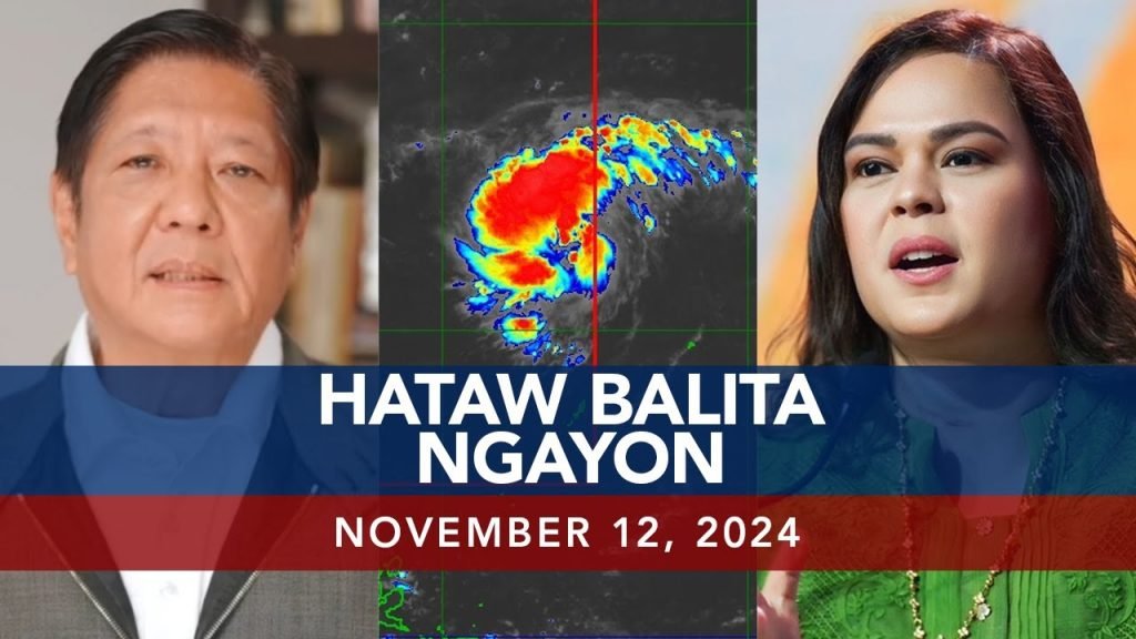 UNTV: Hataw Balita Ngayon |  November 12, 2024