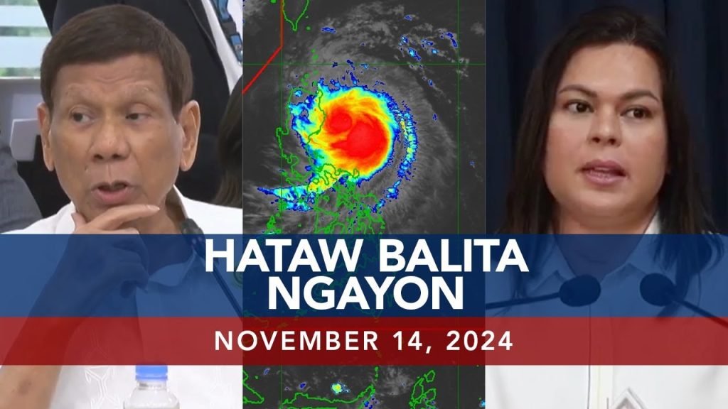 UNTV: Hataw Balita Ngayon | November 14, 2024