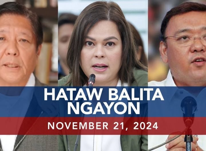 UNTV: Hataw Balita Ngayon |  November 21, 2024