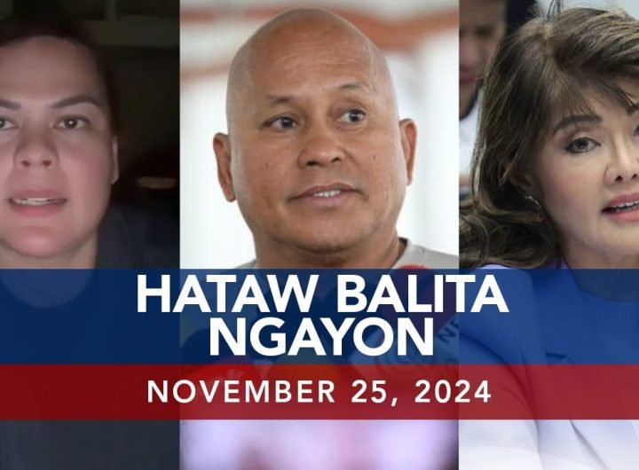 UNTV: Hataw Balita Ngayon |   November 25, 2024