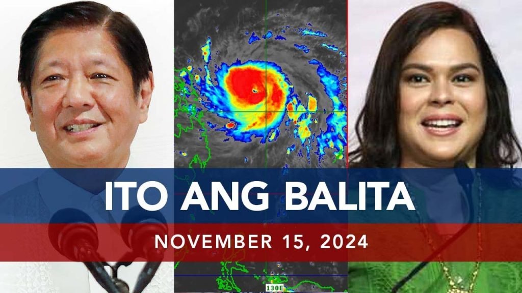 UNTV: Ito Ang Balita | November 15, 2024