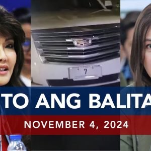 UNTV: Ito Ang Balita | November 4, 2024