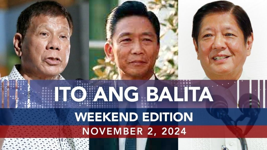 UNTV: Ito Ang Balita Weekend Edition | November 2, 2024