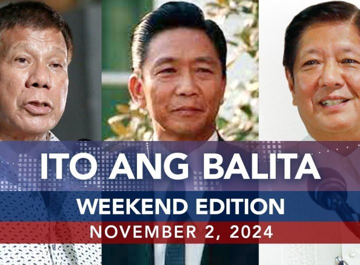 UNTV: Ito Ang Balita Weekend Edition | November 2, 2024