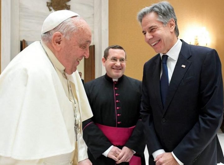 US Secretary of State Antony Blinken lauds Pope Francis for his advocacy on LGBTQI rights during a pivotal Vatican meeting