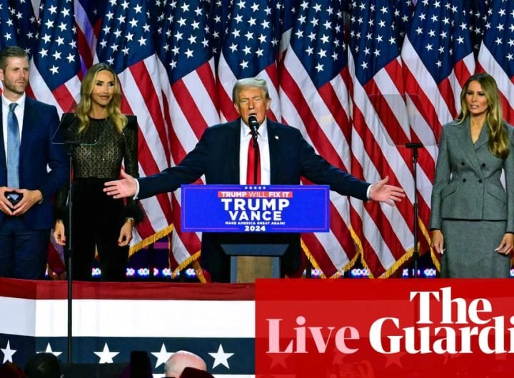 US elections live: Donald Trump retakes White House; Kamala Harris expected to concede in afternoon speech | US elections 2024