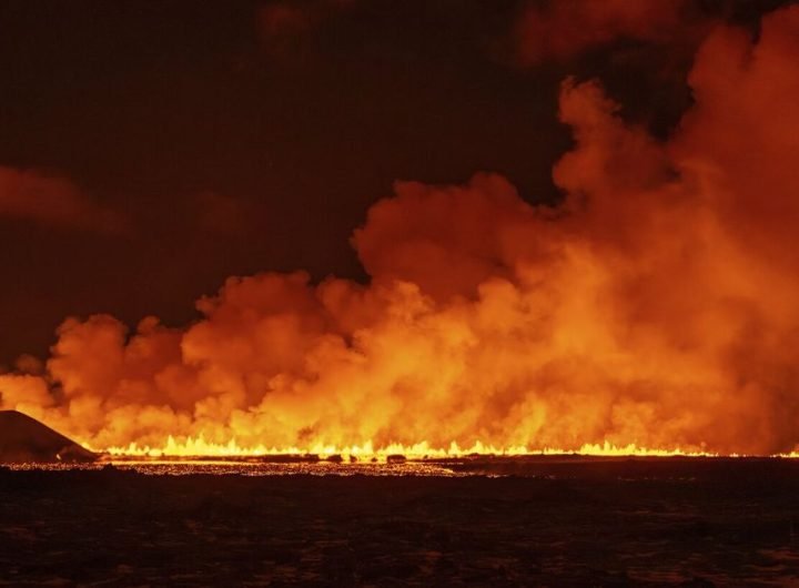 Volcano on Iceland’s Reykjanes Peninsula erupts for the 7th time in a year