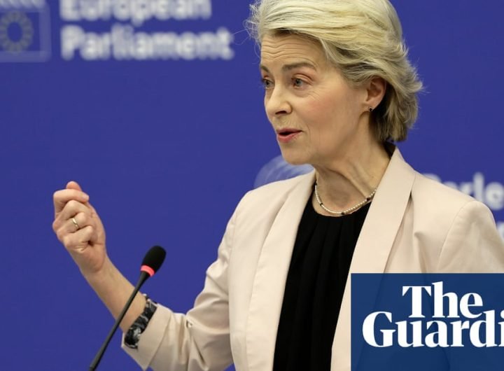 Von der Leyen calls for more EU defence spending after narrow election victory | Ursula von der Leyen