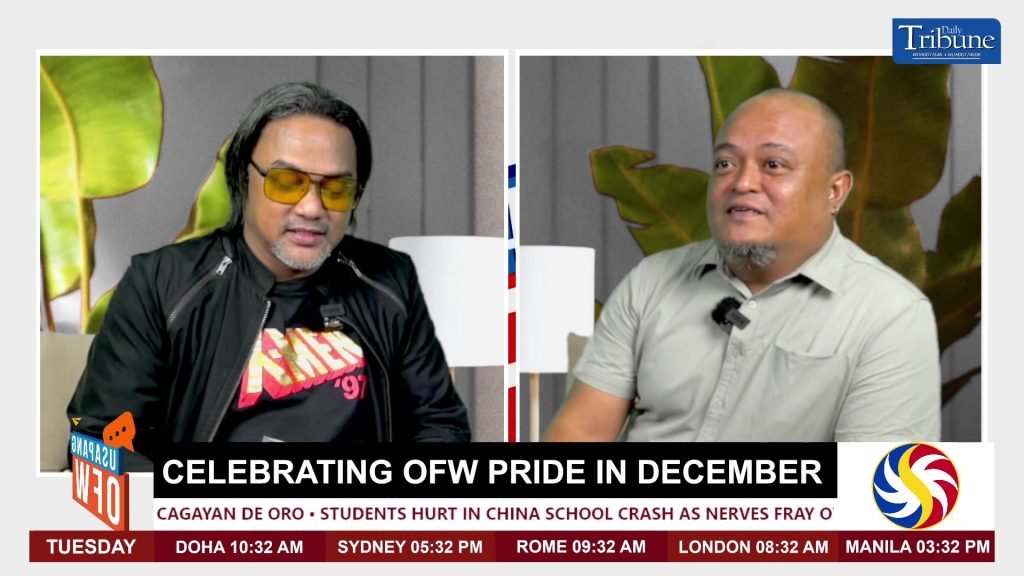 WATCH: Usapang OFW on the Daily Tribune with hosts Elmer Navarro Manuel and Raffy Ayeng.