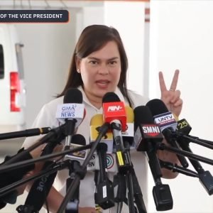 WATCH: Vice President Sara Duterte gives an update on OVP chief of staff Zuleika Lopez before House appearance on Monday, November 25 at the Veterans