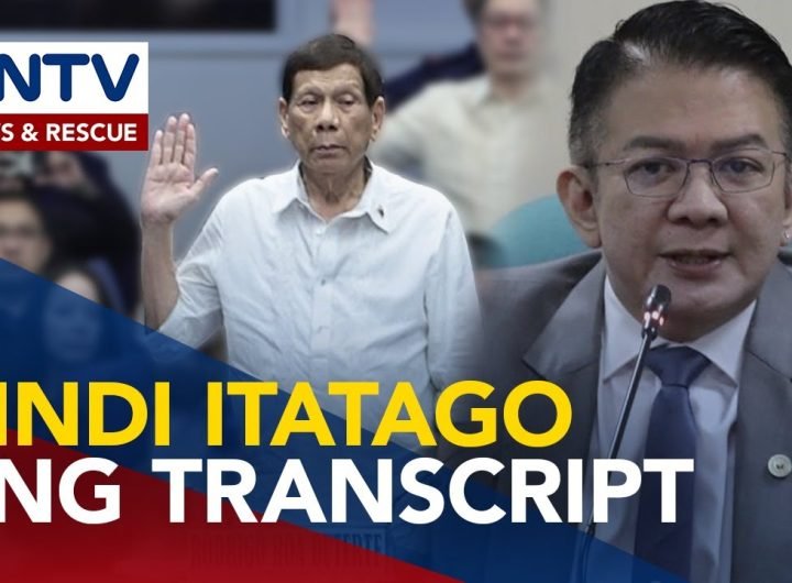 Walang dahilan para tanggihan ang pag-certify ng transcripts ng drug war probe - SP Escudero