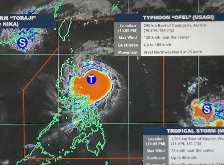 #WeatherAlert: Southern Luzon, Central Luzon, and Eastern Visayas must all prepare for the possible landfall of Tropical Storm Man-yi or the potential