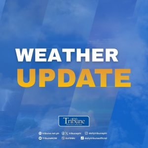 #WeatherUpdate: As of 4:49 P.M. on Friday, moderate to heavy rainshowers with lightning and strong winds are expected over Rizal and Metro Manila with