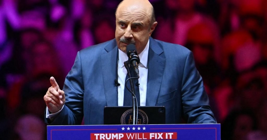 Why Dr. Phil Spoke At Donald Trump's NYC Rally