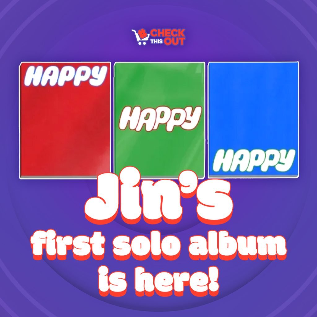 ‘Happy,’ now that Seokjinnie is back? What’s your favorite track from his first solo album?