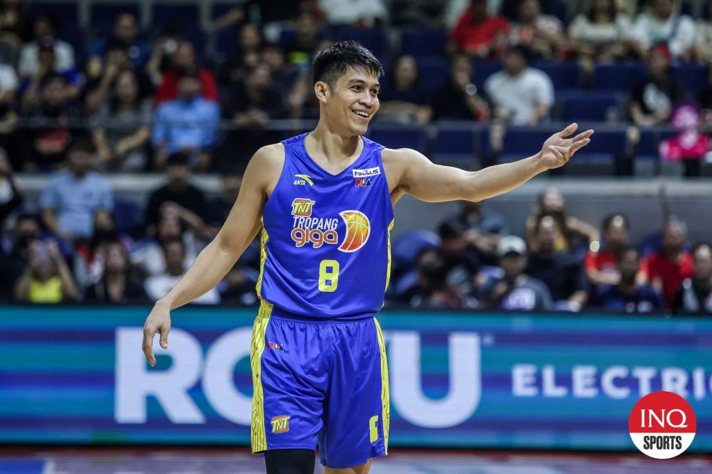 TNT Tropang Giga's Calvin Oftana during the PBA Governors' Cup Finals Game 5 against Barangay Ginebra Gin Kings.