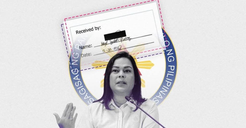 A Mary Grace Piattos supposedly received a part of Duterte's confidential funds in 2022, but she does not exist in the records of the Philippine Stati