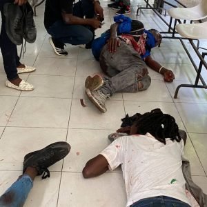 A survivor of the worst gang attack on Haitian journalists says colleagues were cut down by bullets