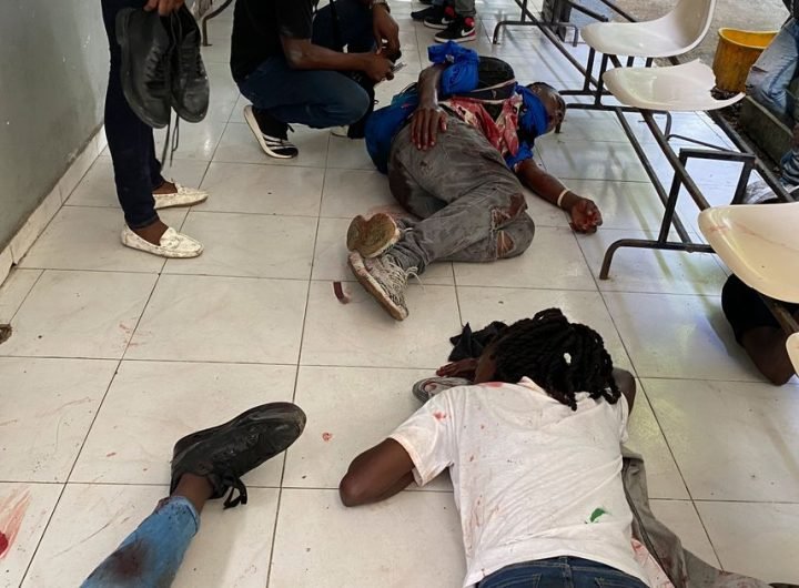 A survivor of the worst gang attack on Haitian journalists says colleagues were cut down by bullets