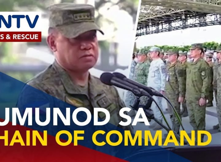 AFP sa mga sundalo: sumunod sa chain of command sa gitna ng bangayan sa pulitika