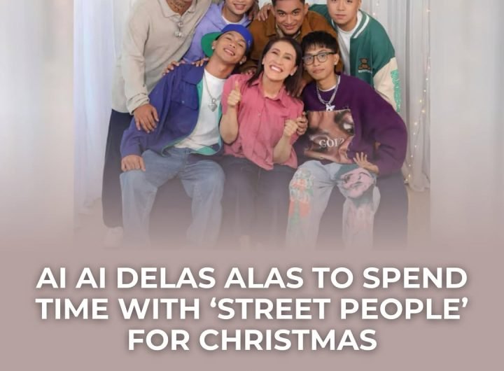 After a much-publicized break-up with husband Gerald Sibayan, actor-comedian Ai Ai delas Alas plans to spend time with “street people” in Manila.