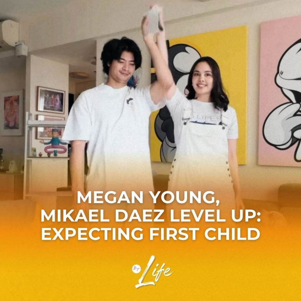 After four years of marriage, celebrity couple Megan Young and Mikael Daez announced on Friday that they are expecting their first child.