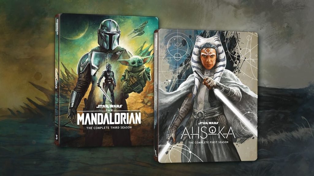 'Ahsoka' Season1 and 'The Mandalorian' Season 3 soar onto 4K UHD Steelbooks