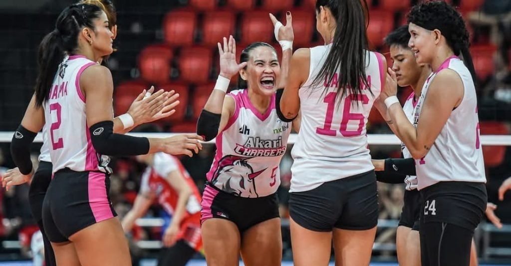 Akari repulsed a furious fourth set uprising by Chery Tiggo to essay a 22-25, 26-24, 25-18, 25-20, victory and arrest a three-game slide in the 2024-2