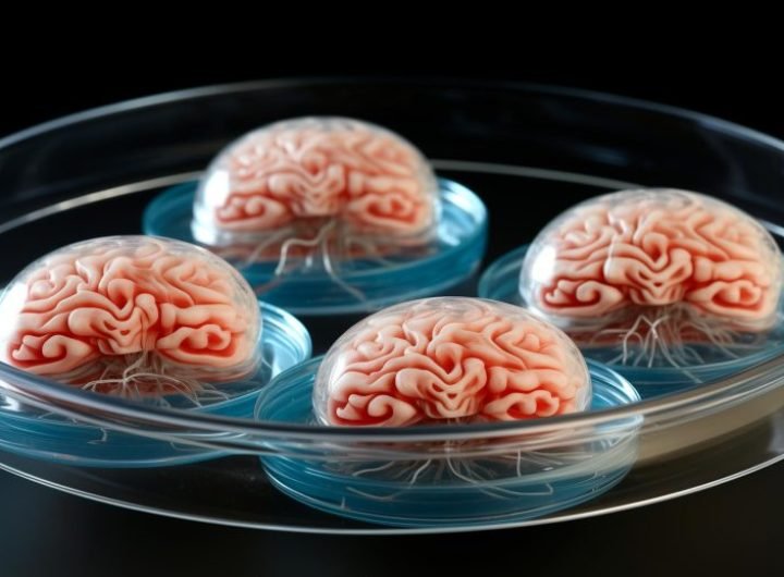 Brain Organoid Petri Dish Concept