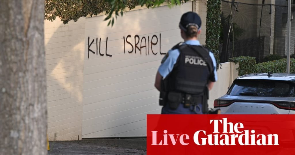 Australia news live: Albanese calls Sydney anti-Israel vandalism a ‘hate crime’ and seeks briefing from federal police | Australian politics