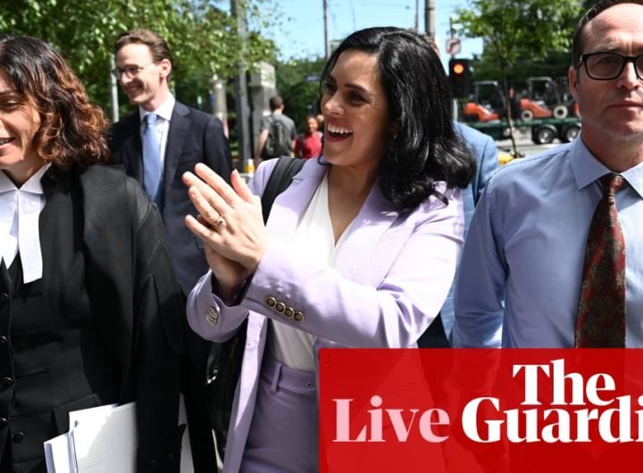 Australia news live: Moira Deeming criticises ‘remorseless campaign’ to discredit her after winning defamation case against John Pesutto | Australia news