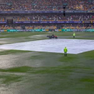 The Gabba during day one of the third Test between Australia and India (Associated Press)