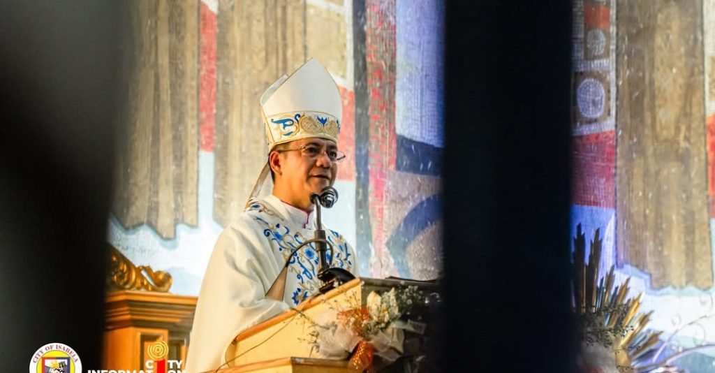 Basilan Bishop Leo Dalmao stops midway through his Christmas Eve homily and is transported via sea ambulance to a Zamboanga City hospital.