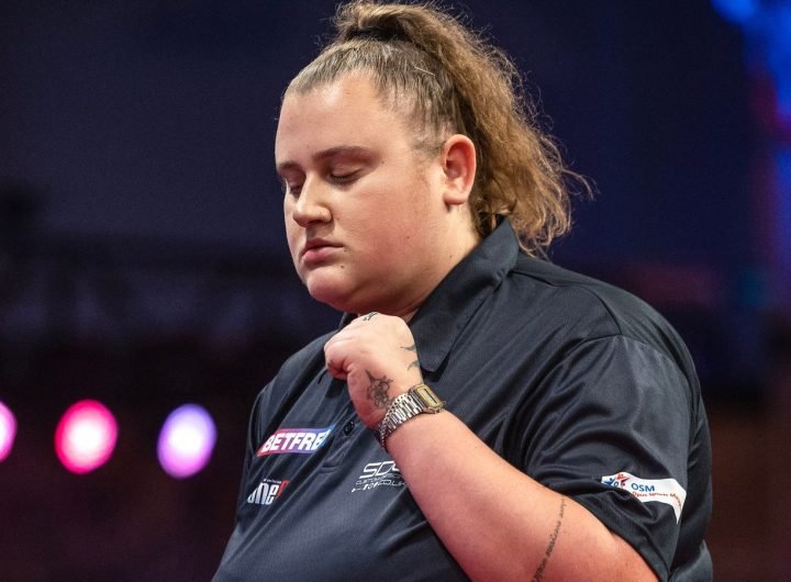 Beau Greaves at the Women's World Matchplay