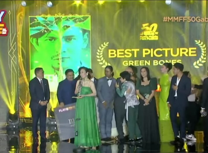 Best Picture goes to 'Green Bones' by Zig Dulay, who also directed last year's Best Picture, 'Firefly.'