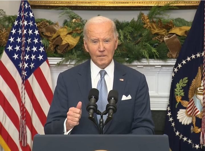 Biden promises to bring US journalist Austin Tice home as he calls fall of Assad ‘a moment of historic opportunity for Syria’