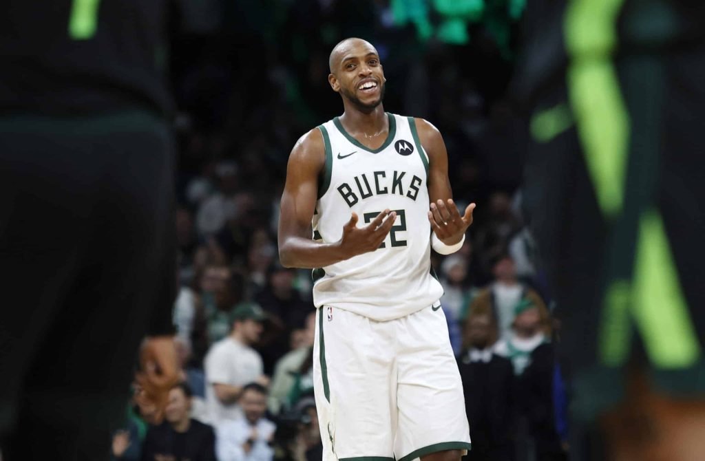 Milwaukee Bucks forward Khris Middleton NBA