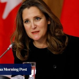 Canada Finance Minister Freeland resigns as PM Trudeau deals with declining popularity