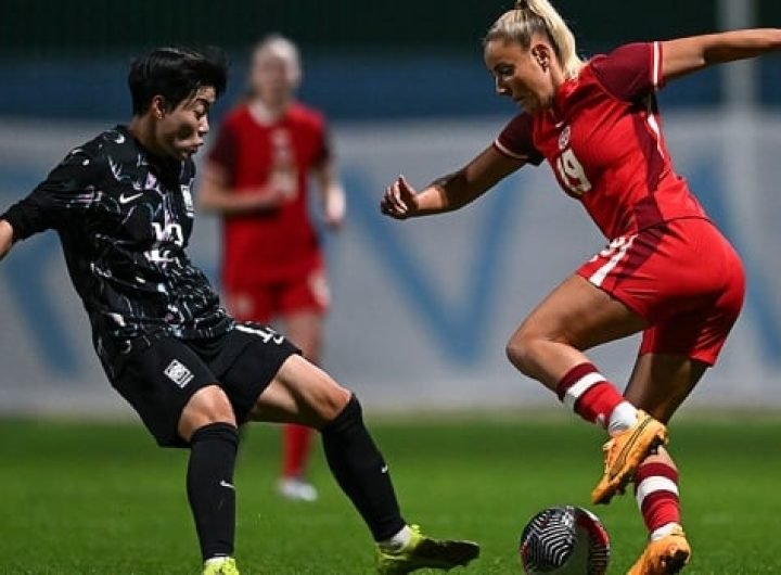 Canadian soccer women wrap up eventful year with lopsided 5-1 win over South Korea